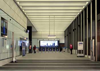 Elizabeth line Bond Street station Davies Street entrance.