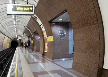 Angel station new platform