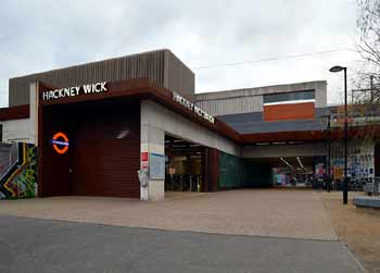 Hackney Wick new station.