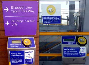 Custom House oyster smartcard PAYG information.