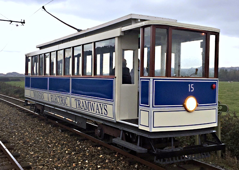 Seaton Tramway Tram No. 15.