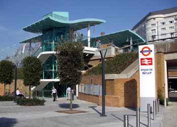 Imperial Wharf London Overground station.