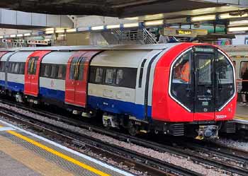 Piccadilly line 2024 Tube Stock.