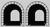 twin tunnel symbol