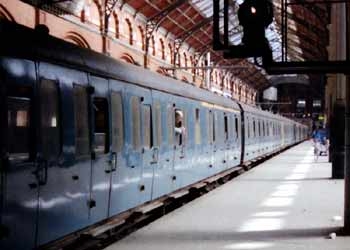 Composite carriage of a Class 307 train.