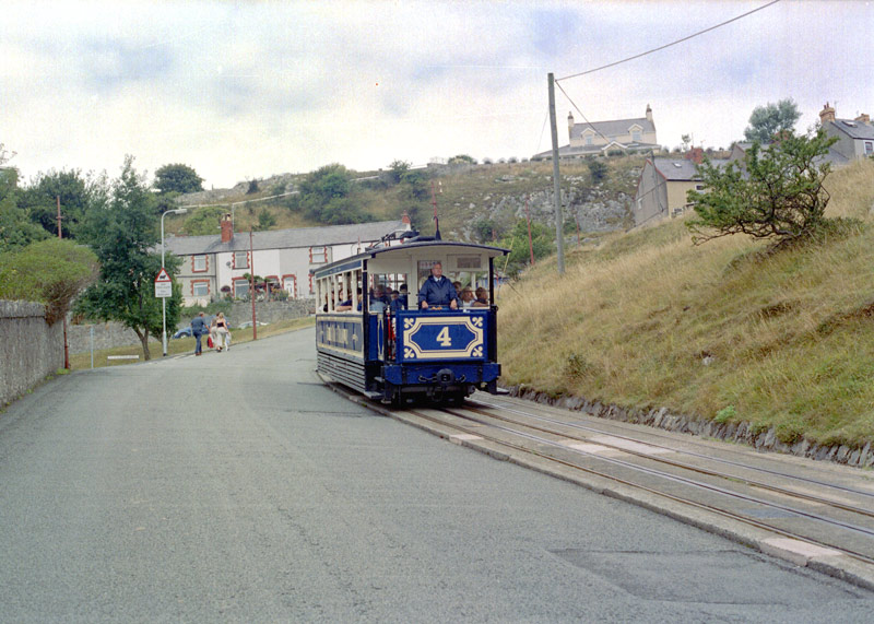 The Great Orme Tramway.