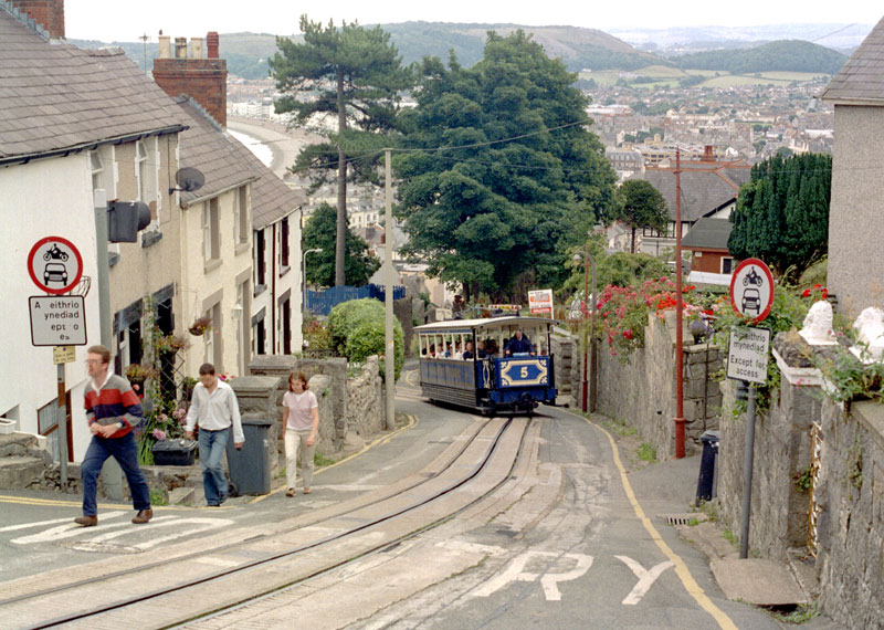 The Great Orme Tramway.
