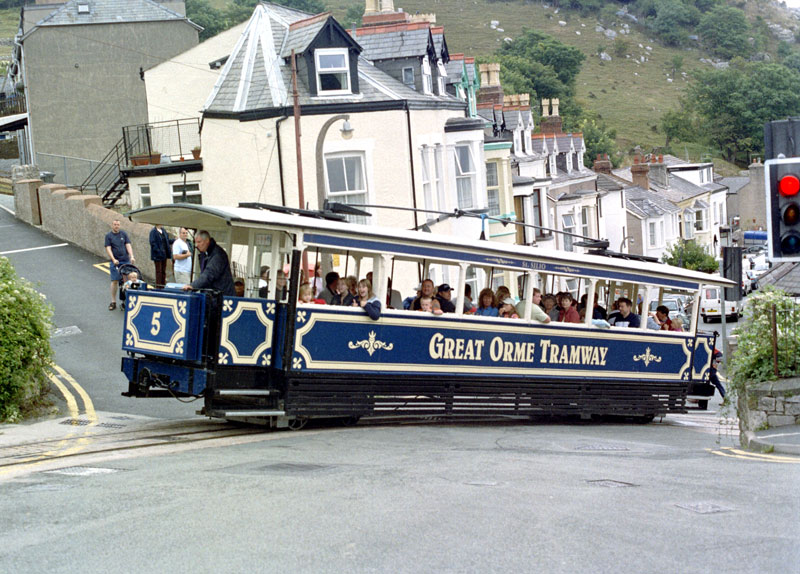The Great Orme Tramway.