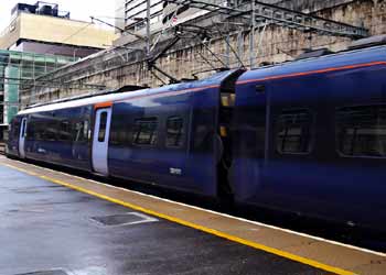 Class 395 SouthEastern Javelin train Stratford International.