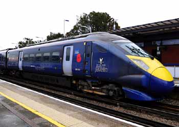 Class 395 SouthEastern Javelin train Strood Kent