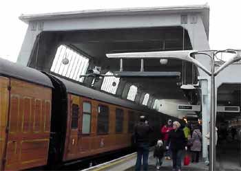 Metropolitan Heritage Train Uxbridge station