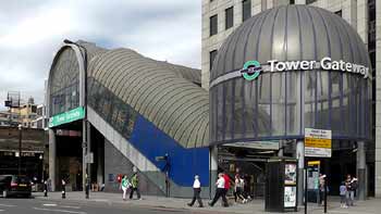 Tower Gateway London station building